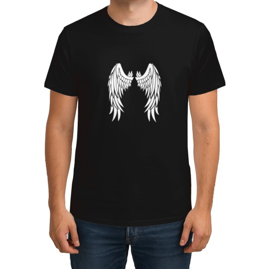 Discover Angel Wings On Back Family Chrismast Present T-Shirts