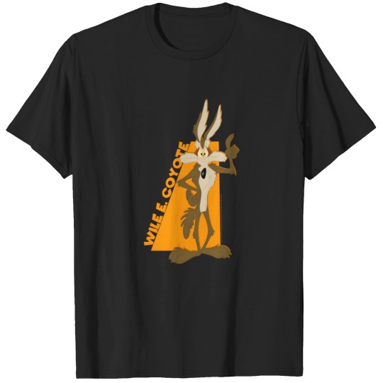 Discover Looney Tunes Wile E Coyote Orange Hue Portrait T-Shirts