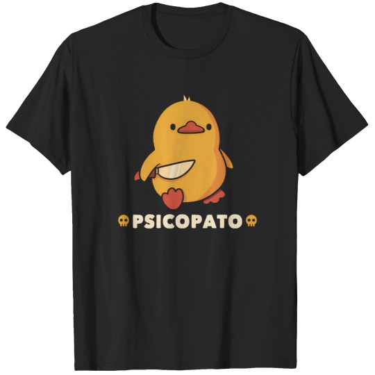 Discover Psicopato Funny Duck Brown by Tobe Fonseca T-Shirts