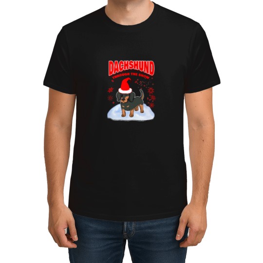 Discover Dachshund Lover Merry Christmas T-Shirts