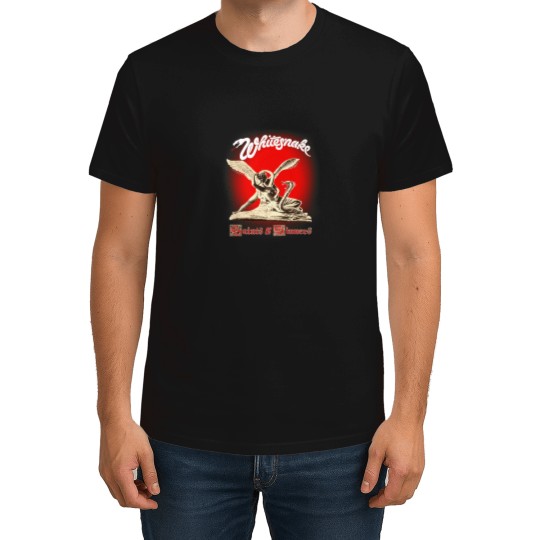 Discover Saints Sinners Whitesnake Art Band Gift For Fans Active T-Shirt eras outline lover minneapolis T-Shirts