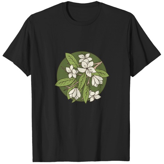 Discover Sakura Branch Pattern - Greenery eras outline lover minneapolis T-Shirts