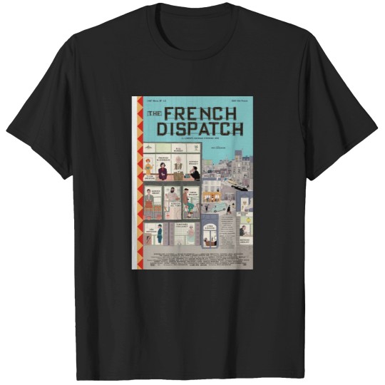 Discover vintage French Dispatch T-Shirts