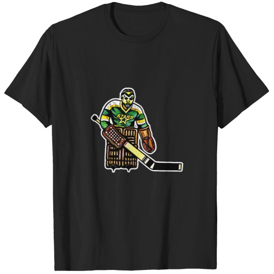 Discover Coleco Table Hockey Goalie -Dallass Stars T-Shirts