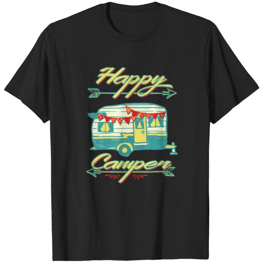 Discover Happy Camper - Camping 	 For Men Women And Kids Tee T-Shirts