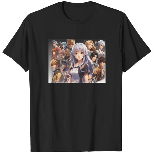 Discover Anime Character Designed T-Shirts