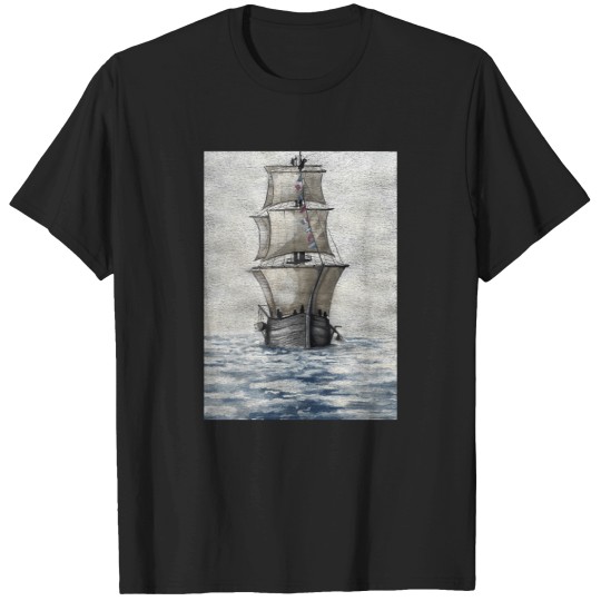 Discover HMS Terror Watercolor T-Shirts