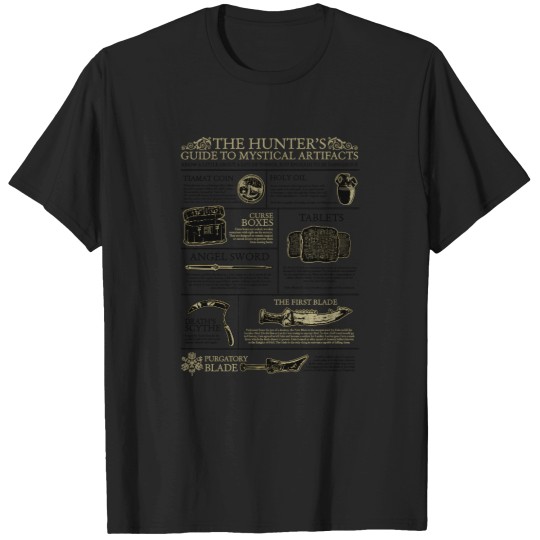 Discover 8836-The-Hunters-Guide-To-Mystical-Artifacts T-Shirt T-Shirts