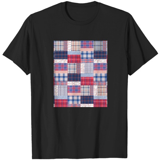 Discover Baseball-Patchwork-Graphic-T-Shirt T-Shirts