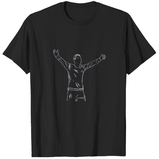 Discover Cristiano-Ronaldo-Sketch-Baseball--Sleeve-T-Shirt T-Shirts