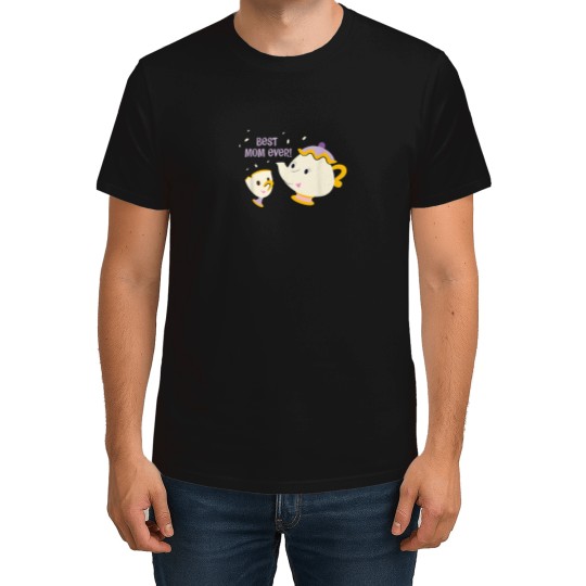Discover Disneyyy-Beauty-And-The-Beast-Mrs-Potts-And-Chip-Best-Mom-Ever-T-Shirt T-Shirts