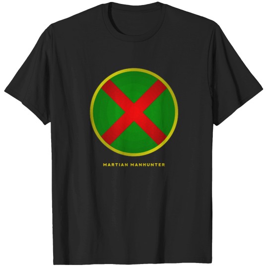 Discover 830-Martian-Manhunter-New-Logo-Design T-Shirt T-Shirts