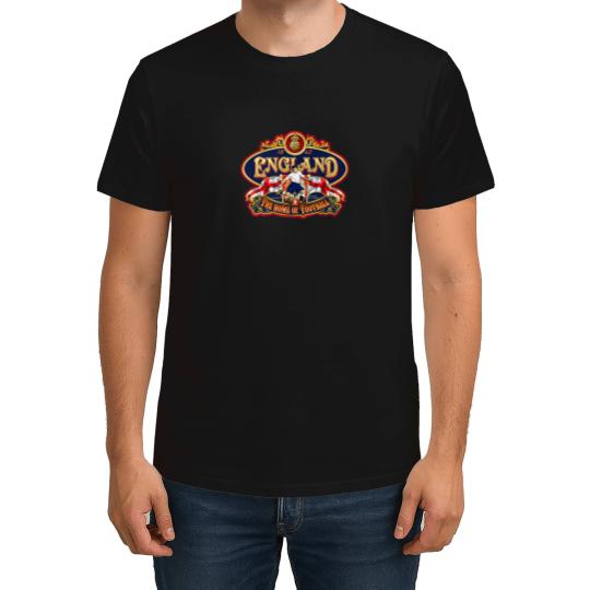 Discover England-'The-Home-Of-Football'-T-Shirt-Art T-Shirts