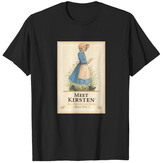 Discover American-Girl---Meet-Kirsten-Book-Cover-T-Shirt T-Shirts
