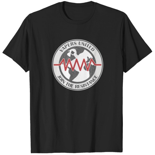 Discover Vape-Design-Join-The-Resistance T-Shirt T-Shirts