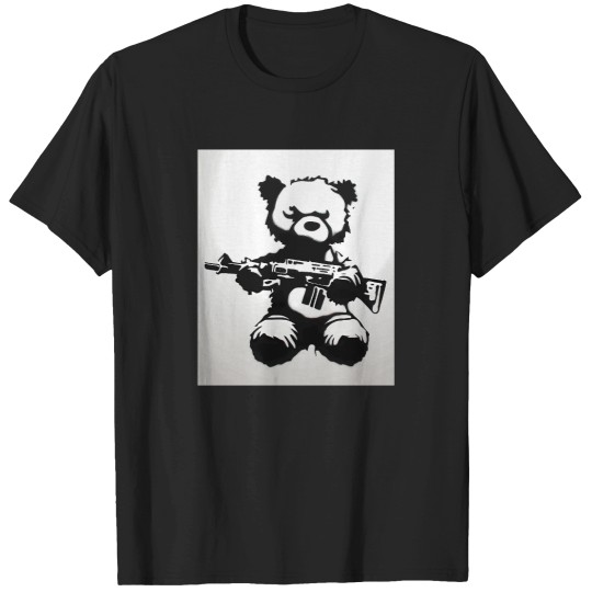 Discover Graffiti-Bear T-Shirt T-Shirts