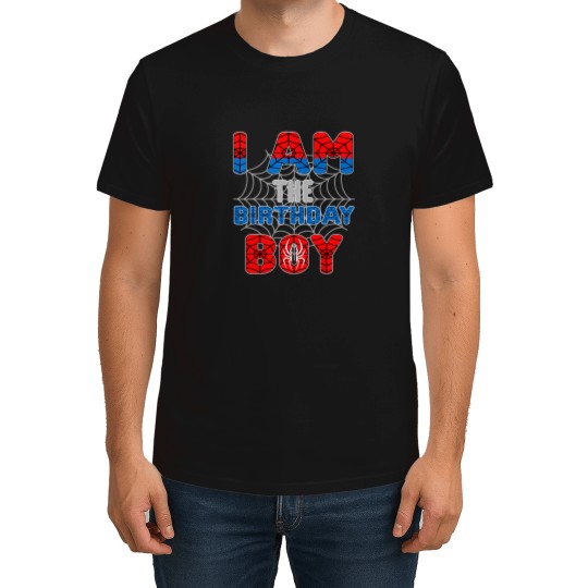 Discover Spider Web Birthday Party Im The Birthday Boy T-Shirts