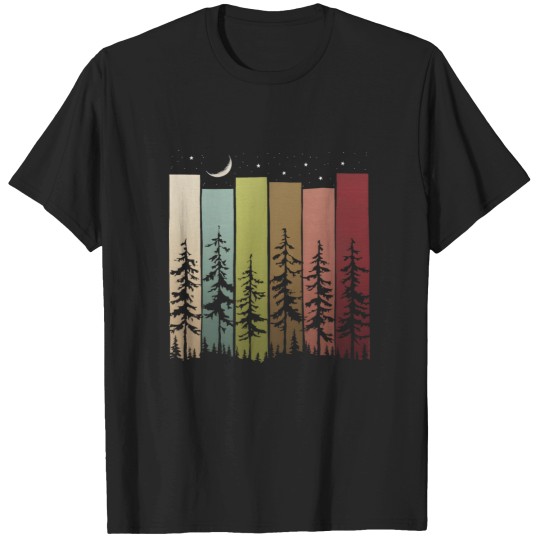 Discover Trees Nature Mountains Adventure Outdoor Wildlife Forest T-Shirts