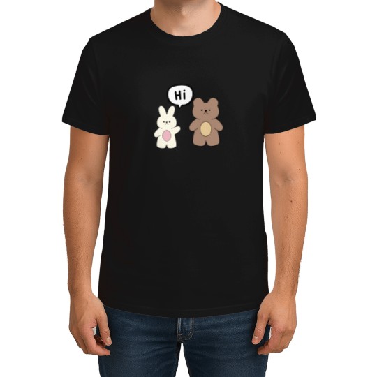 Discover Brown-And-White-Bears T-Shirt T-Shirts
