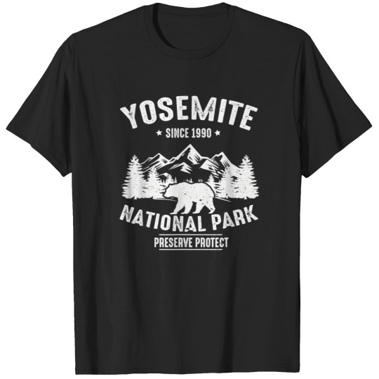 Discover Yosemite National Park Funny Wilderness Gift T-Shirts