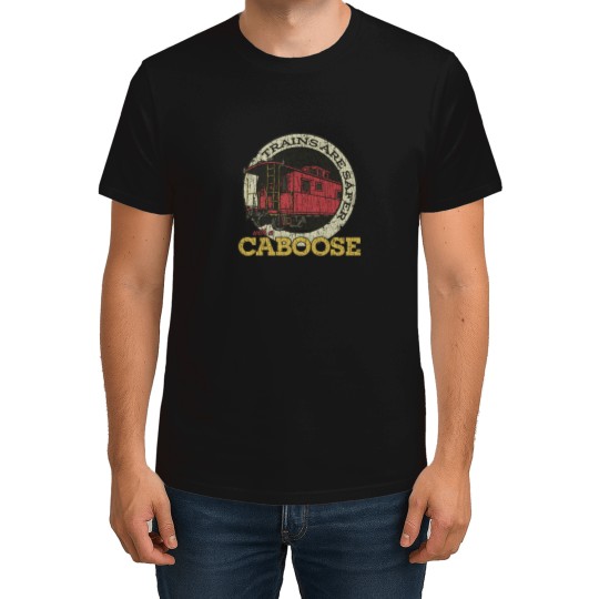 Discover Trains Are Safer With a Caboose 1981 T-Shirts