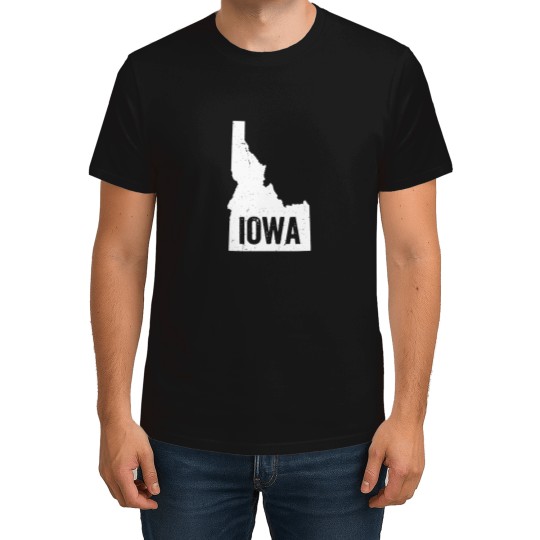 Discover Idaho-Iowa-Funny-Geography-Mix-Up-T-Shirt T-Shirts