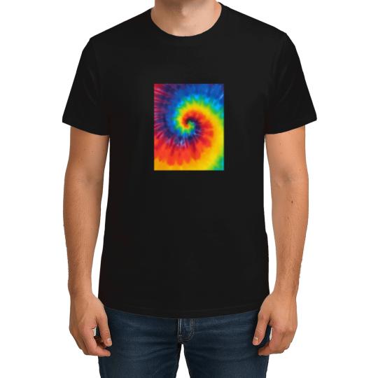 Discover Tie-Dye-Swirl-Rainbow T-Shirt T-Shirts
