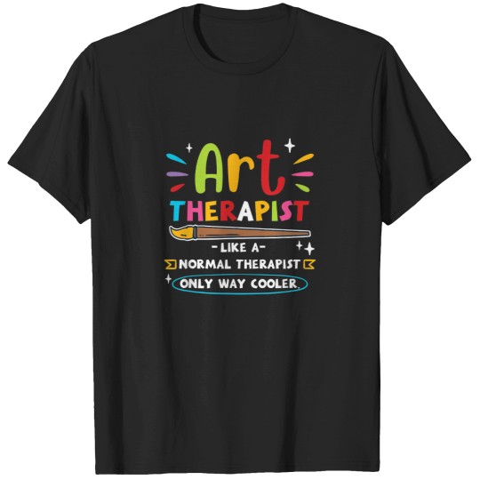 Discover Art therapist Art Teacher visualarts drawing pai T-Shirts