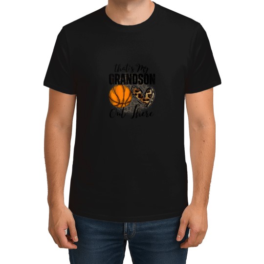 Discover Thats My Grandson Out There basketball Grandma G T-Shirts