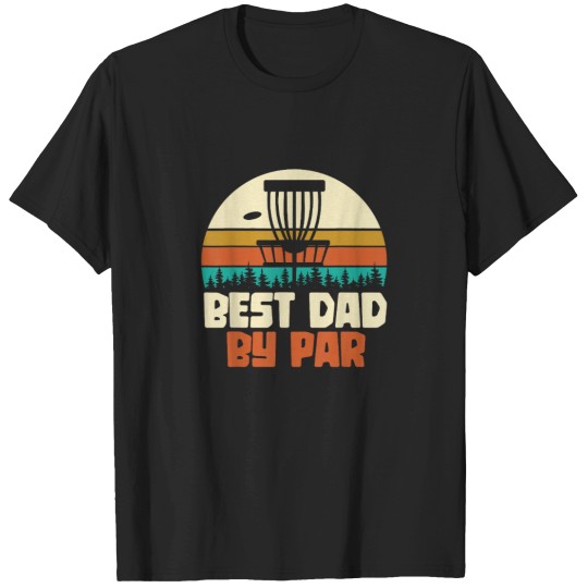 Discover Funny Golfer Dad Gift Fathers Day Retro Disc Gol T-Shirts