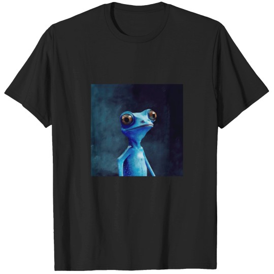 Discover Blue Geckos Standing Tall Classic T-Shirts