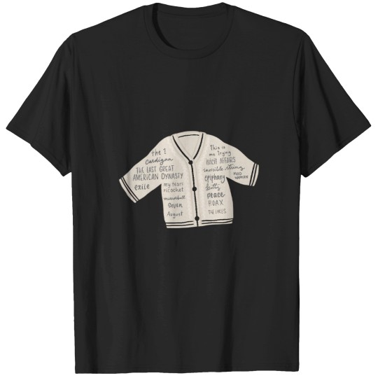 Discover Folklore Cardigan (1) zach bryan quiet heavy dreams  1 T-Shirts