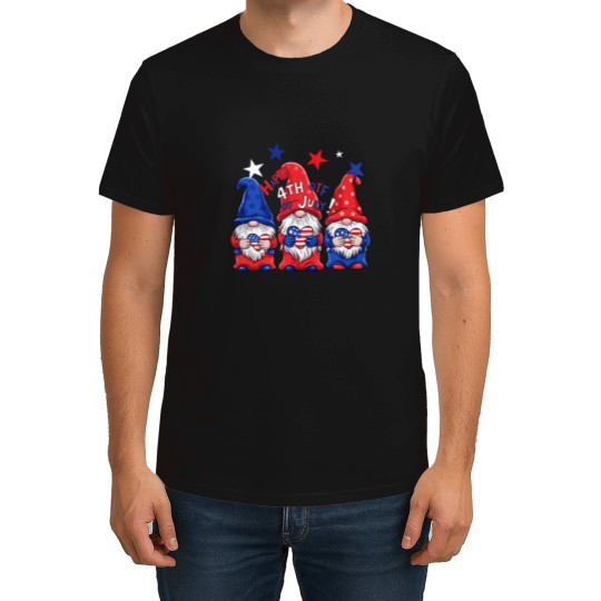Discover Happy 4th of July Gnome T-Shirts