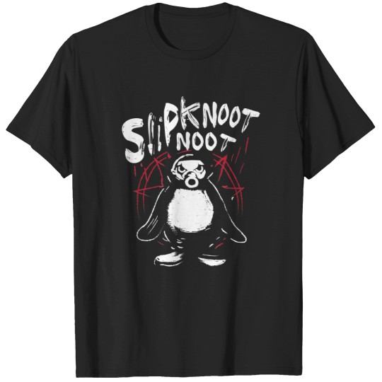 Discover Slipknoot Noot Penguin Death Metal Goth Hard Rock Mazzy Stars final poster Poster T-Shirts