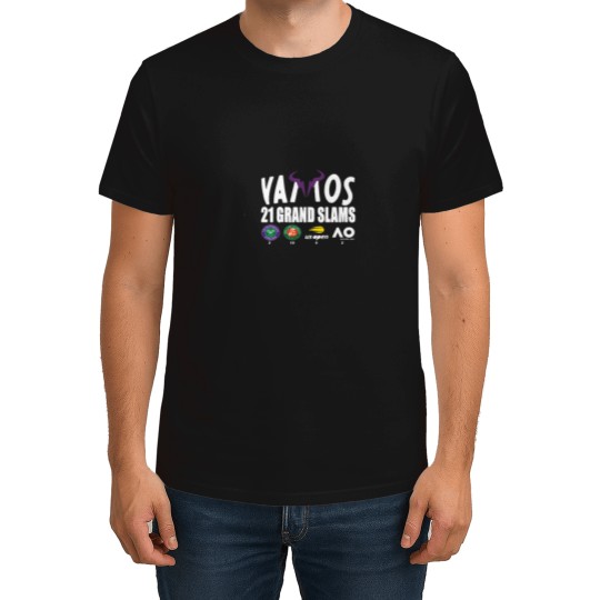 Discover Vamos Rafa 21 Grand Slam Nadal T-Shirts