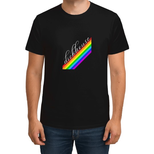 Discover DickhouseDickhouse ProductionsChalk Paintsliding Rainbow Who Deyyyyyyyyy T-Shirts