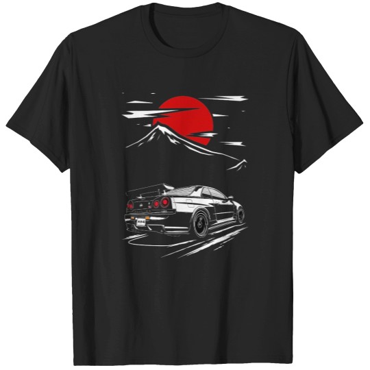 Discover Skyline,   GTR , R32 R33 R34, jdm, japan T-Shirts
