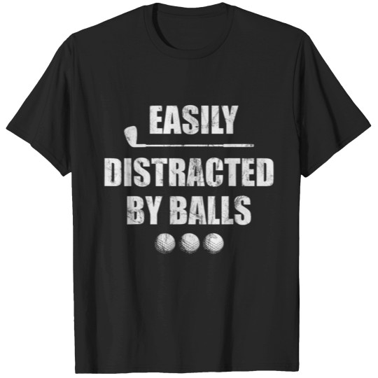 Discover Golf logo, golfer, golf merch, merch, gift T-Shirts