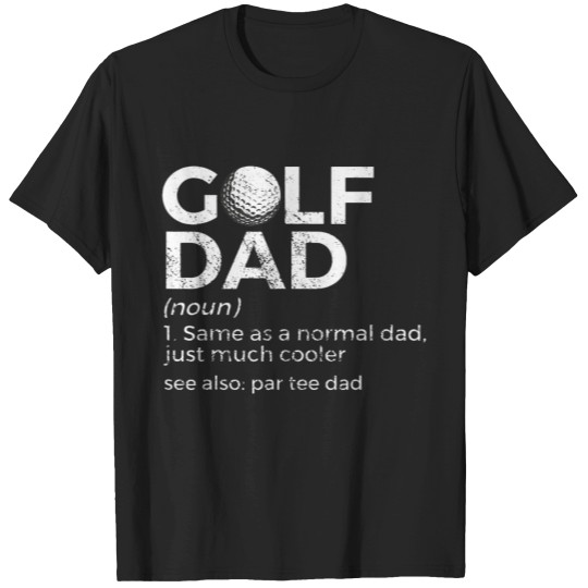 Discover Golf logo, golfer, golf merch, merch, gift T-Shirts