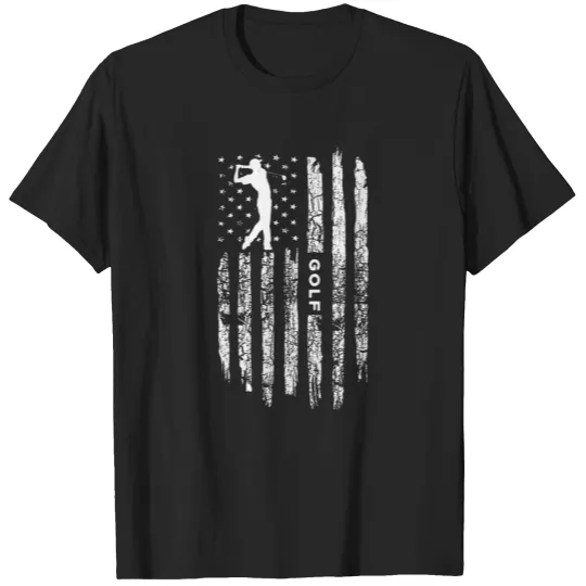 Discover Golf logo, golfer, golf merch, merch, gift T-Shirts