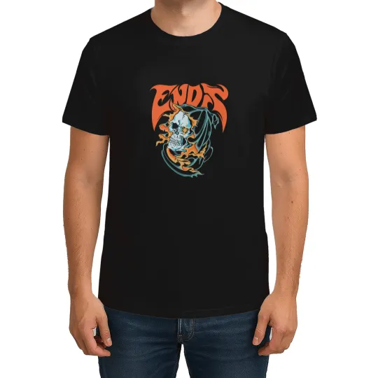 Discover End It Tattoo Badge T-Shirt | End It Band T-shirt | End it Tour T-Shirts