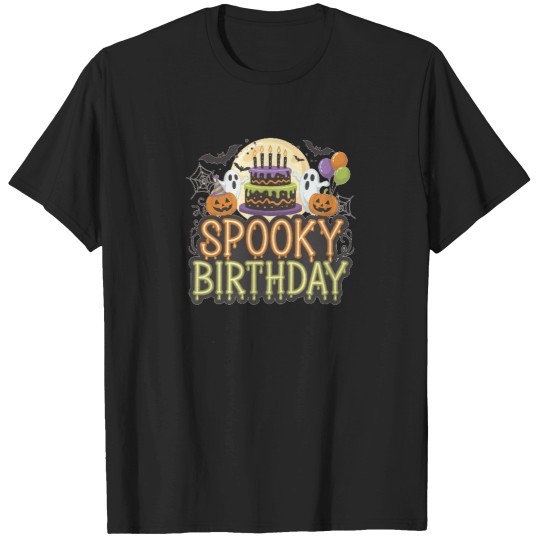 Discover Happy Spooky Birthday T-Shirts