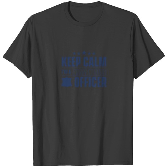 Discover Keep calm I'm a correctional officer Prison Cop T Shirts