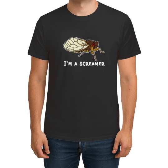 Discover Cicada Song Funny Cicada Invasion I m A Screamer T Shirts