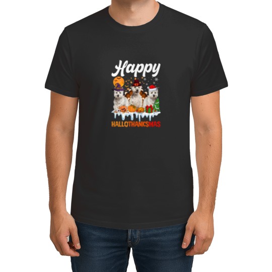 Discover Westies Halloween Thangiving Hallothanmas T Shirts