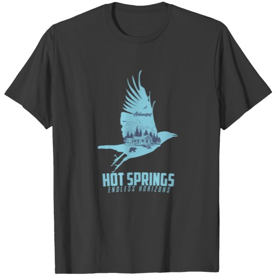 Discover Hot springs Arkansas mountain town life T Shirts