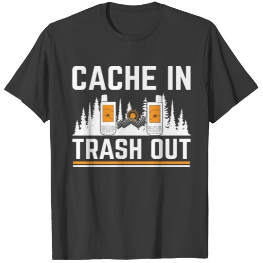 Discover Geocaching Geocache Funny Geocacher Geocacher Sayi T Shirts