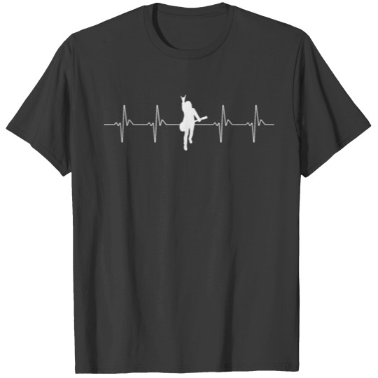 Discover Bass player guitarist heartbeat T Shirts