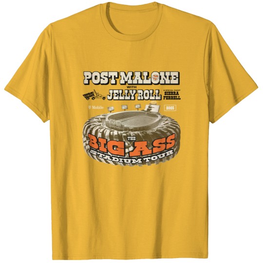 Discover Post Malone Tour 2025 Collection Gift For Fan T Shirts