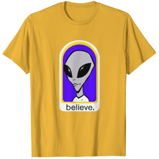 Discover Alien workshop believe T-Shirts